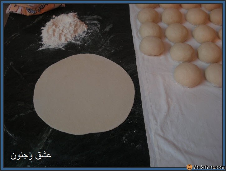 طريقة الخبز